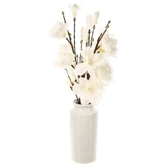 Atmosphera Atmosphera - Ramas De Magnolia En Florero A. 75 Cm Cr&eacute;ateur DInt&eacute;rieur