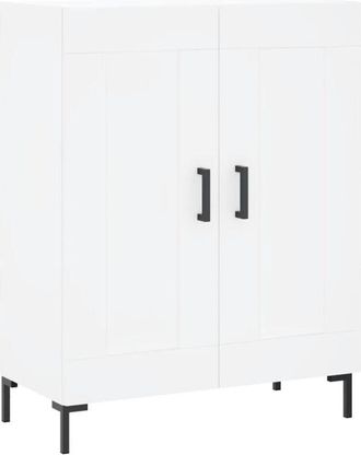 vidaXL Sideboard White 69.5x34x90 cm Engineered Wood Vidaxl