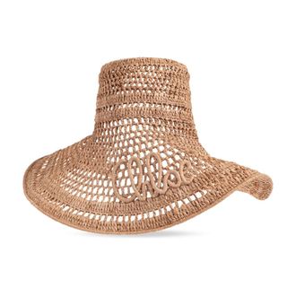 Chlo&eacute; Hats, female, Beige, Size: S Capeline Hat