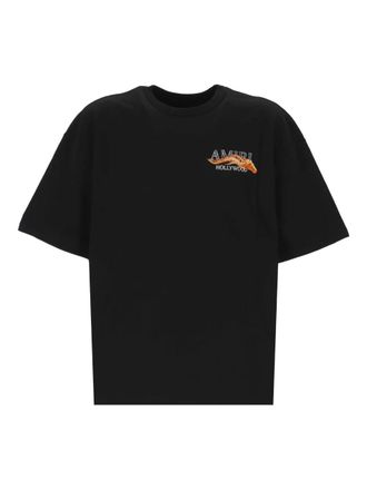 Amiri T-shirt Hollywood con stampa - Nero