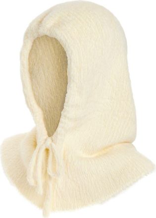 Tasha Front Tie Balaclava in Ivory at Nordstrom