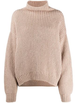 Anine Bing Sydney turtleneck jumper - Neutrals