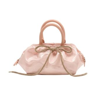 Simone Rocha Mini Borsa con Manico Arricciato - - Bags - Donna - Rosa - ONE SIZE