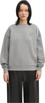 Maison Kitsun&eacute; Donna, Felpe, Grigio, L, new