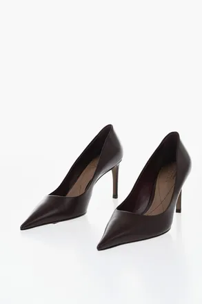 Dolce & Gabbana DEVOTION Leather Pumps in Solid Color, 8cm Heel Dolce & Gabbana
