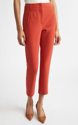 Veronica Beard Stila Pants in Carnelian Red at Nordstrom, Size 00