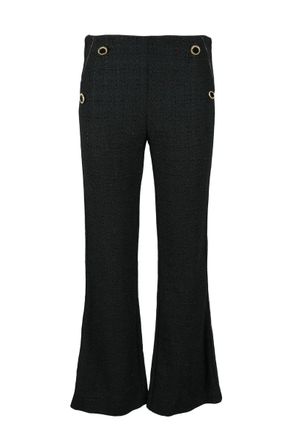 Simona Corsellini Textured Flared Trousers