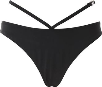 Karl Lagerfeld Signature Bikini Broekje - Dames - Bikinis - Zwart - L - Badmode