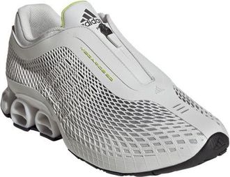 adidas Megaride S2 Zip Sneaker in White/Semi Solar Yellow at Nordstrom, Size 8.5