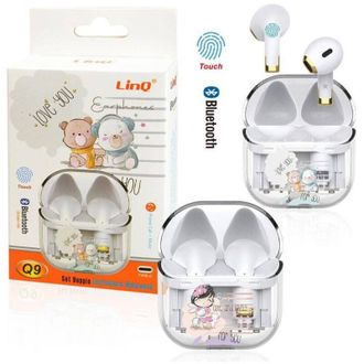 Trade Shop Trade Shop - Auriculares Bluetooth Inal&aacute;mbricos Conjunto De Control De Control T&aacute;ctil Reload Music Llame Q9