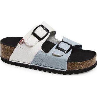On Foot Naoshima Double Strap Slide Sandal in Illusion/Grey at Nordstrom, Size 8.5 Us