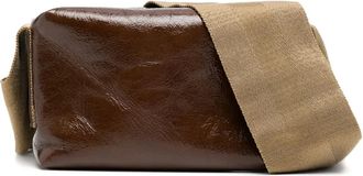 Uma Wang Borsa a spalla in pelle piccola - Marrone