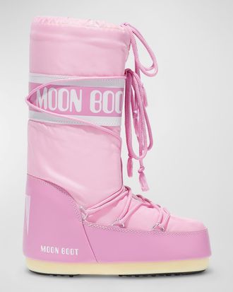 Moon Boot Icon Tall Nylon Snow Boots