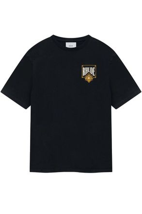 Rhude PLAYING CARD T SHIRT Size: XXL, colour: BLACK