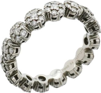 Van Cleef & Arpels Platinum 950 Band Ring (Pre-Owned)
