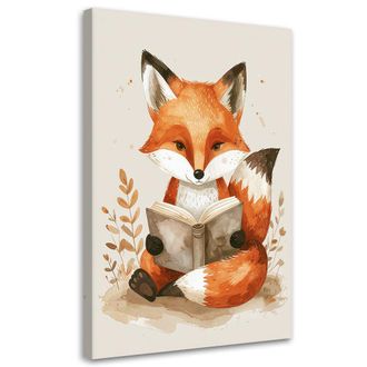 Feeby Impresi&oacute;n De Imagen, Zorro Animales Del Bosque, 70x100