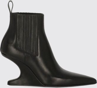Rick Owens Stivaletti Chelsea in pelle di vitello con tacco alto scultoreo