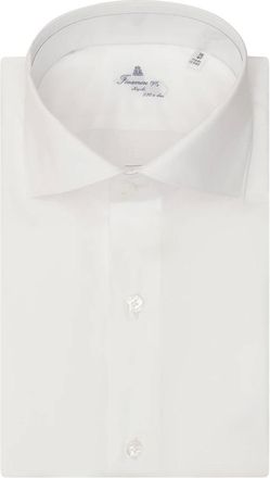 Finamore Camicia Cress con colletto classico - - Shirts - Uomo - Bianco - XL