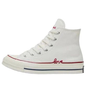 Converse Chuck 70 Hearts Vintage White Egret A19060C