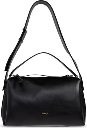Neous Scorpius Schoudertas - Dames - Schoudertassen - Zwart - ONE Size - Leer - Tassen