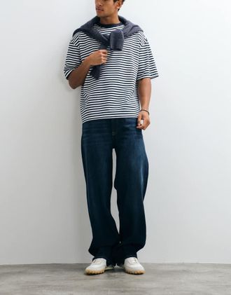 Calvin Klein Jeans Jeans ampi lavaggio blu scuro vestibilit&agrave; comoda