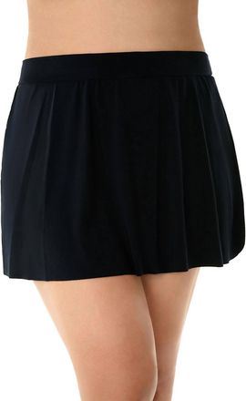 Magic Suit By Miraclesuit Plus Size Swim Skirt In Black