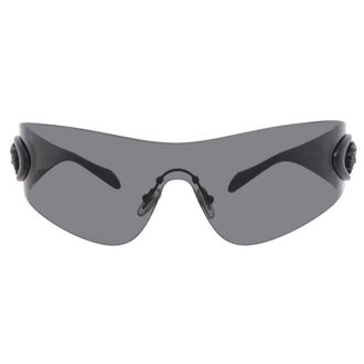 Versace Dark Grey Shield Mens Sunglasses VE2280 143687 42