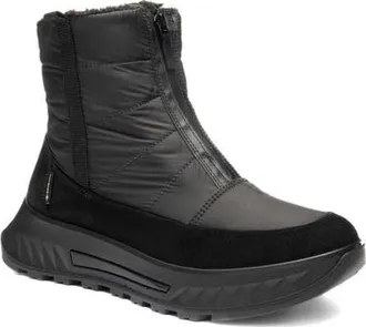 Ara Slate Gore-Tex Waterproof Bootie in Black at Nordstrom, Size 11.5