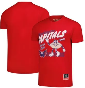 Mitchell & Ness Mens Mitchell & Ness Red Washington Capitals Local Food T-Shirt at Nordstrom, Size Xx-Large