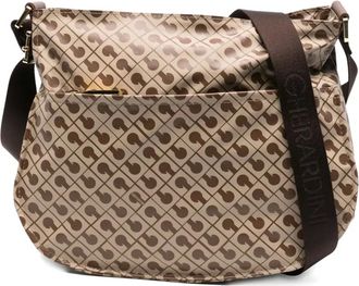 Gherardini Borsa a tracolla con monogramma - Toni neutri
