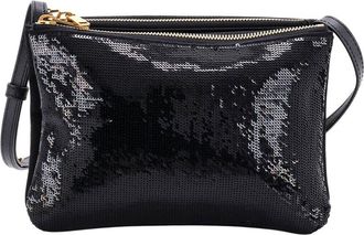 Celine Celine Trio Crossbody Bag Sequin Embellished Small (Authentic Pre-Loved)