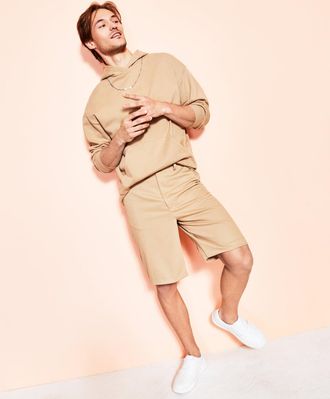 Royalty by Maluma Royalty by Maluma Mens Knee-Length Chino Shorts - Khaki Size 38
