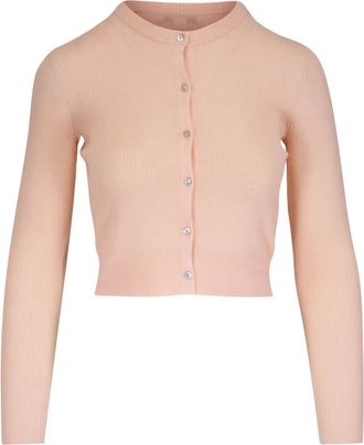 Vince Cardigan a coste - Rosa