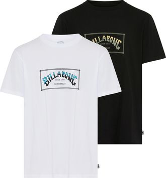 Billabong T-Shirt BILLABONG SHORT SLEEVETEEPACKYM (AST), Herren, Gr. XXL, schwarz, whit, Obermaterial: 100% Baumwolle, Shirts T-Shirt, sportlicher Stil, Kurzarm