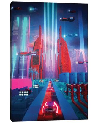 iCanvas Futuramma By Evan Rhodes Wall Art