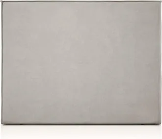 Colchón Morfeo Cabecero de madera tapizado gris 115x125 cm. Para cama de 105 cm