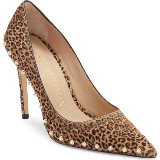 Stuart Weitzman Faux Pearl 100 Pump in Classic at Nordstrom Rack, Size 6.5