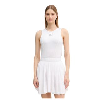 Emporio Armani Vestido Corto - Dresses - Mujer - Blanco - XS