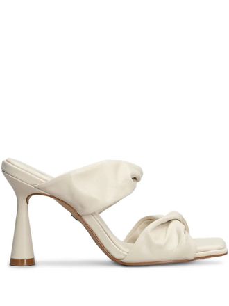 Carrano 100mm leather sandals - women - Calf Leather/Calf Leather/Calf Leather - 36 - White