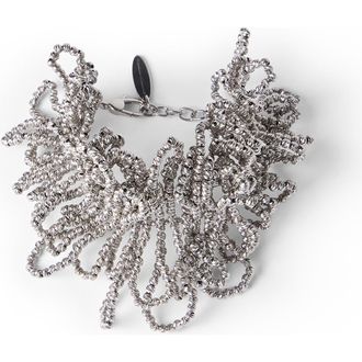 Brunello Cucinelli Hematite and Sterling Silver bracelet at Nordstrom