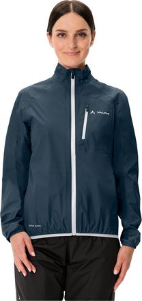 Vaude Fahrradjacke VAUDE WOMENS DROP JACKET III, Damen, Gr. 34, schwarz sea uni, Obermaterial: 100% Polyester, Jacken Fahrradjacke, atmungsaktiv, wasserdich