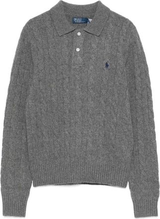 Ralph Lauren Dames, Truien, Grijs, Maat: L Wol
