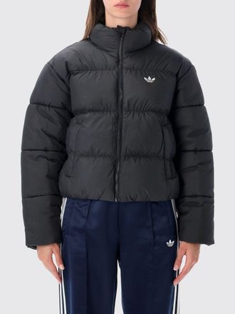 adidas Piumino corto trapuntato idrorepellente con collo alto e logo