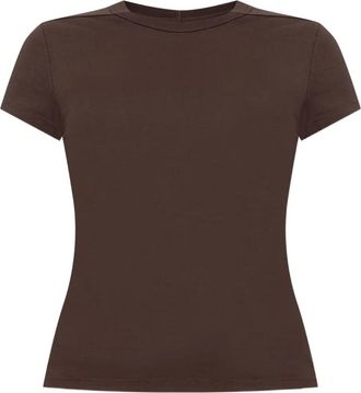 Rick Owens T-Shirt Con Cuciture-Donna