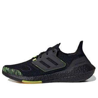 adidas UltraBoost 22 Black Solar Yellow GX5915