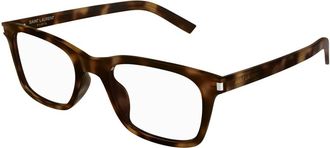 Saint Laurent Stijlvolle Brillen - Heren - Brillen - Bruin - 51 MM - Accessoires