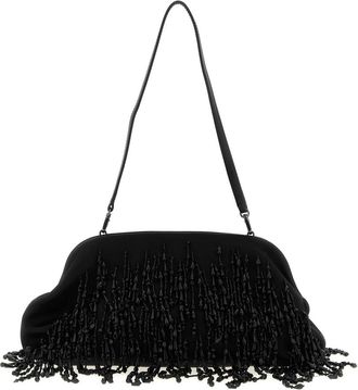 Alberta Ferretti Dames, Tassen, Zwart, Maat: ONE Size Satijn