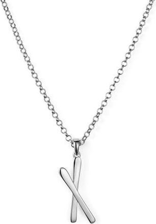 Toolally Snow Kiss Pendant Necklace in Sterling Silver at Nordstrom