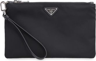 Prada Re-Nylon Pouch-Bag With Logo