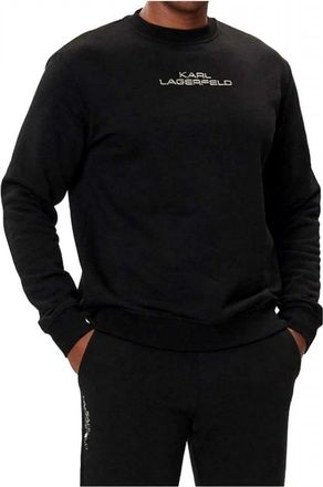 Karl Lagerfeld Gold Series Hoodie - Heren - Sweatshirts - Zwart - 2XL - Katoen - Hoodies & sweatvesten
